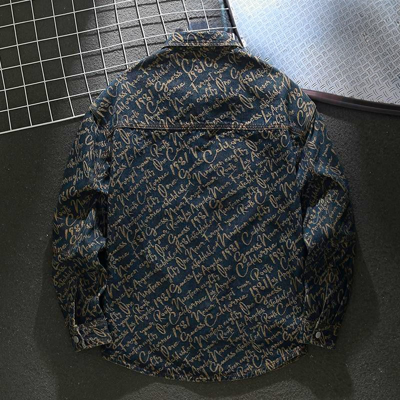 Jaqueta Jeans Scripture