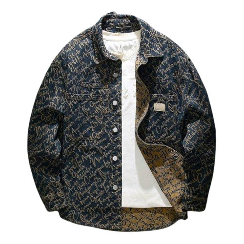 Jaqueta Jeans Scripture