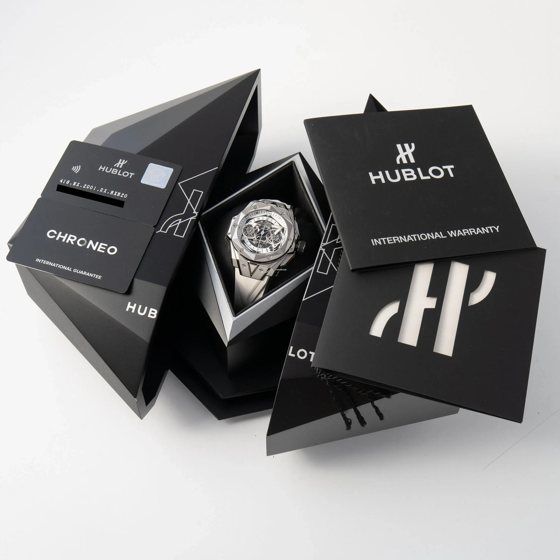 Relógio Hublot Big Bang Master Grade Full Sphire Glsss H