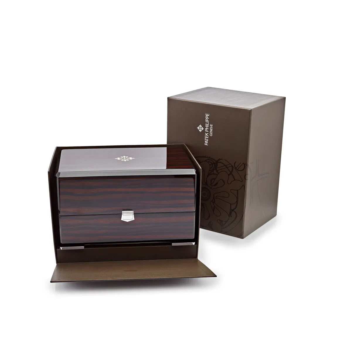 Relógio Patek Perpetual Calendar Chronograph Platinum Green Diall - Acompanha Caixa e Certificado