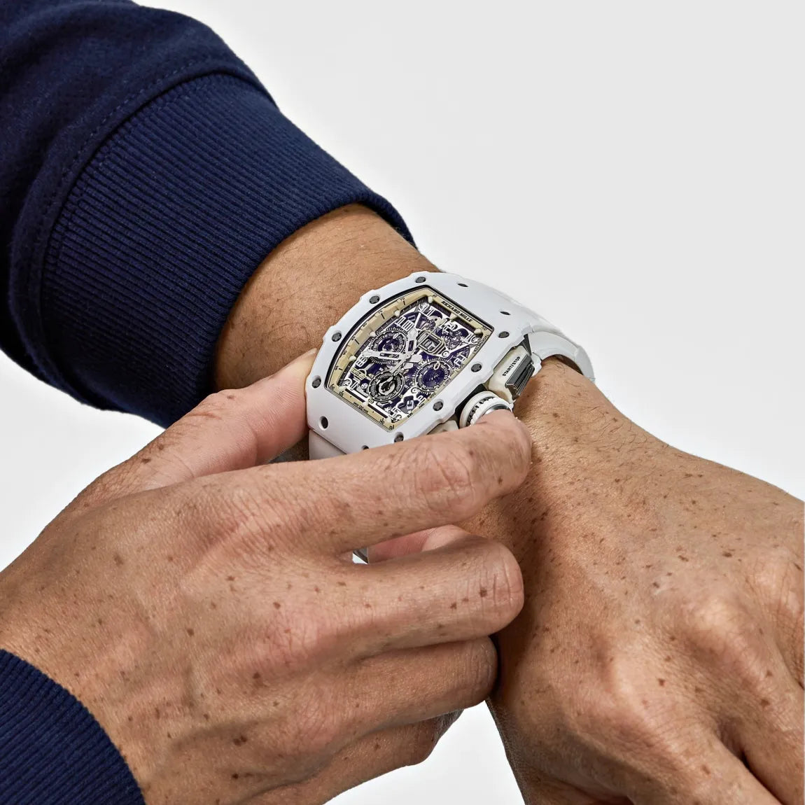 Relógio Richard Mille RM 11-03 'Last White Edition' Automatic Flyback Chronograph