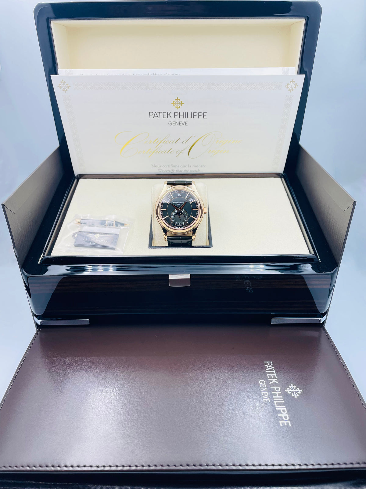 Relógio Patek Moon-Phase 40mm - Acompanha Caixa e Certificado