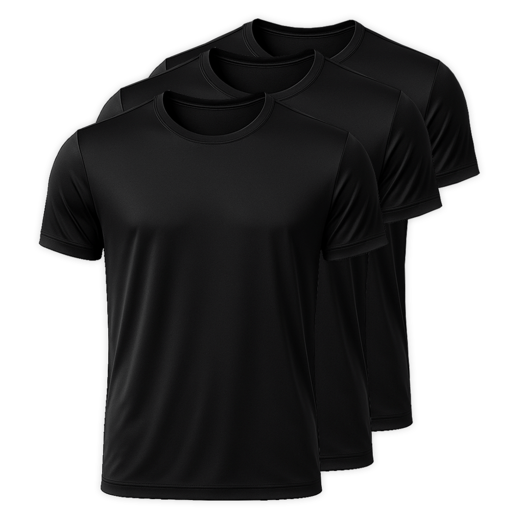 Kit 3 Camisetas Tech Modal Fiorinni