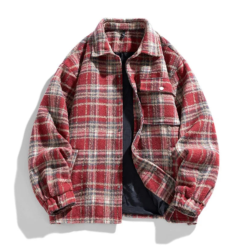 Jaqueta Classic Plaid Cashmere