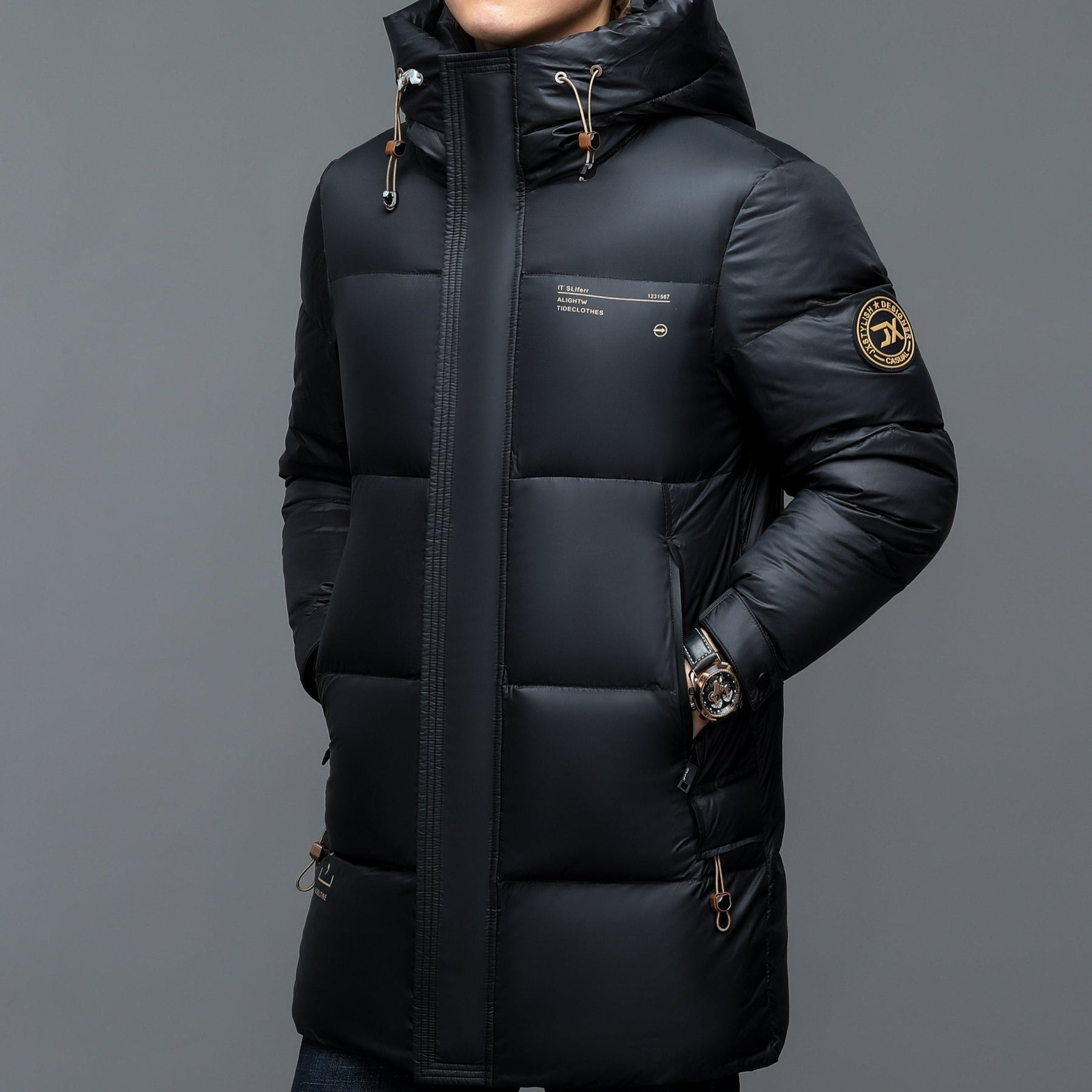 Casaco Longo Arctic Noir Parka