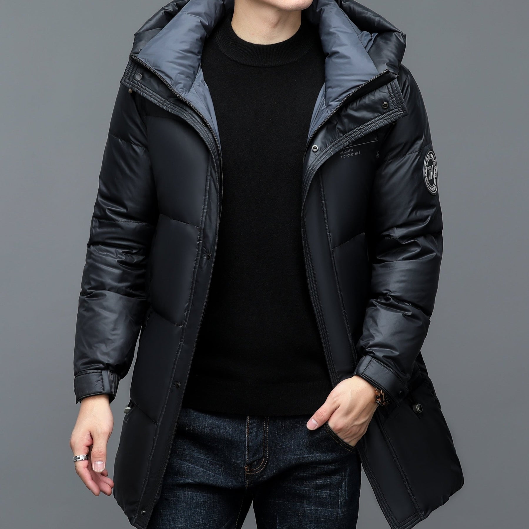 Casaco Longo Arctic Noir Parka