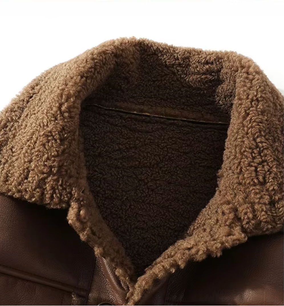 Jaqueta Suede Leather