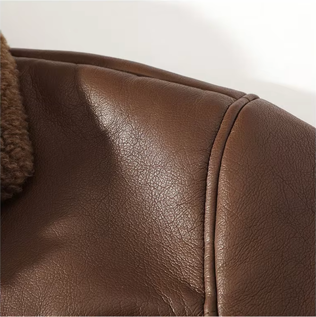 Jaqueta Suede Leather