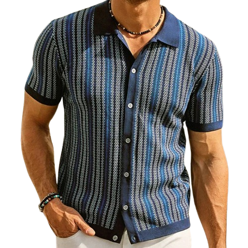 Camisa Bradley Short Sleeve Button-Up
