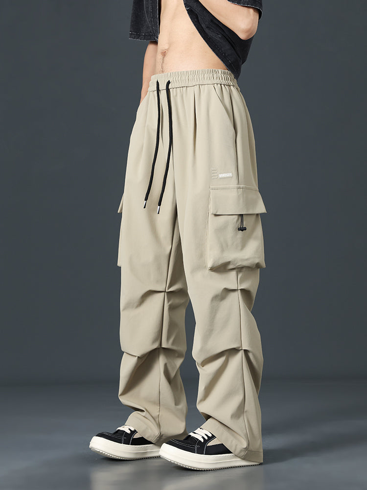 Calça Cargo Metro Wide-Leg