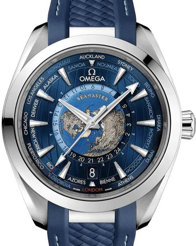 Relógio Omega Seamaster Aqua Terra Worldtimer 41mm