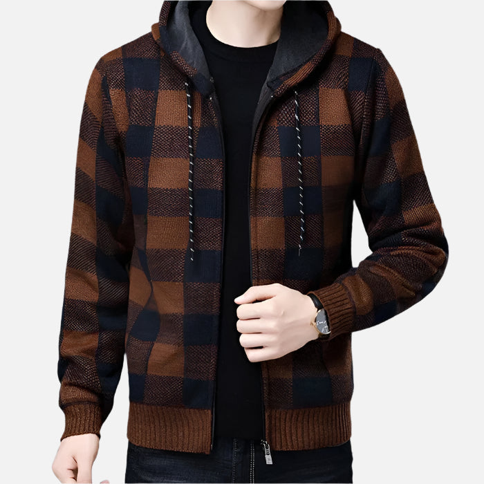 Jaqueta Masculina Xadrez