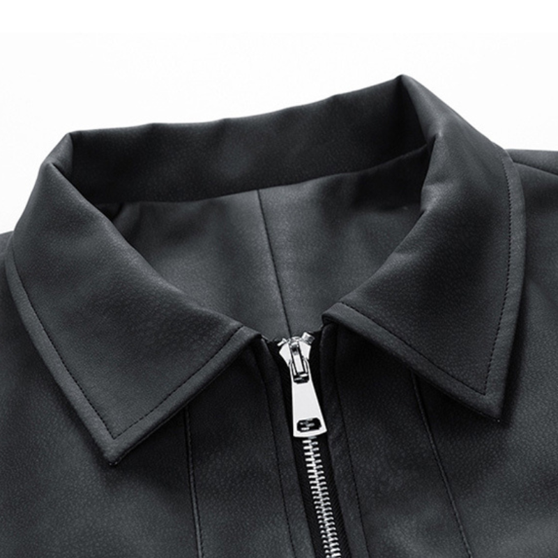 Jaqueta Classic Bomber Leather