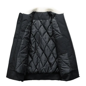 Jaqueta Denis Fur Collar