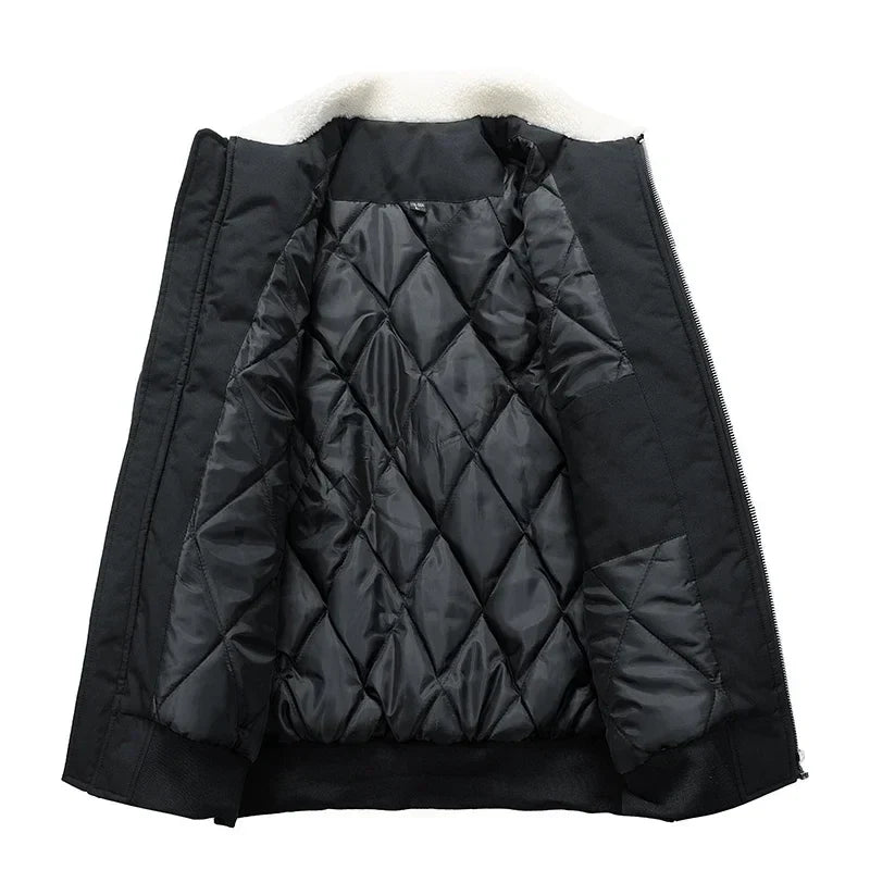 Jaqueta Denis Fur Collar