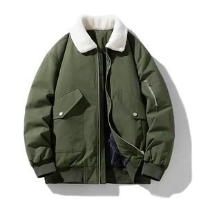 Jaqueta Denis Fur Collar