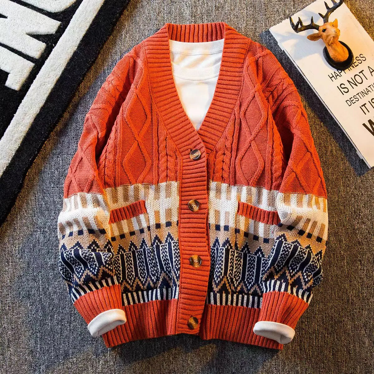 Cardigan Ashland Wool Blend Knitted
