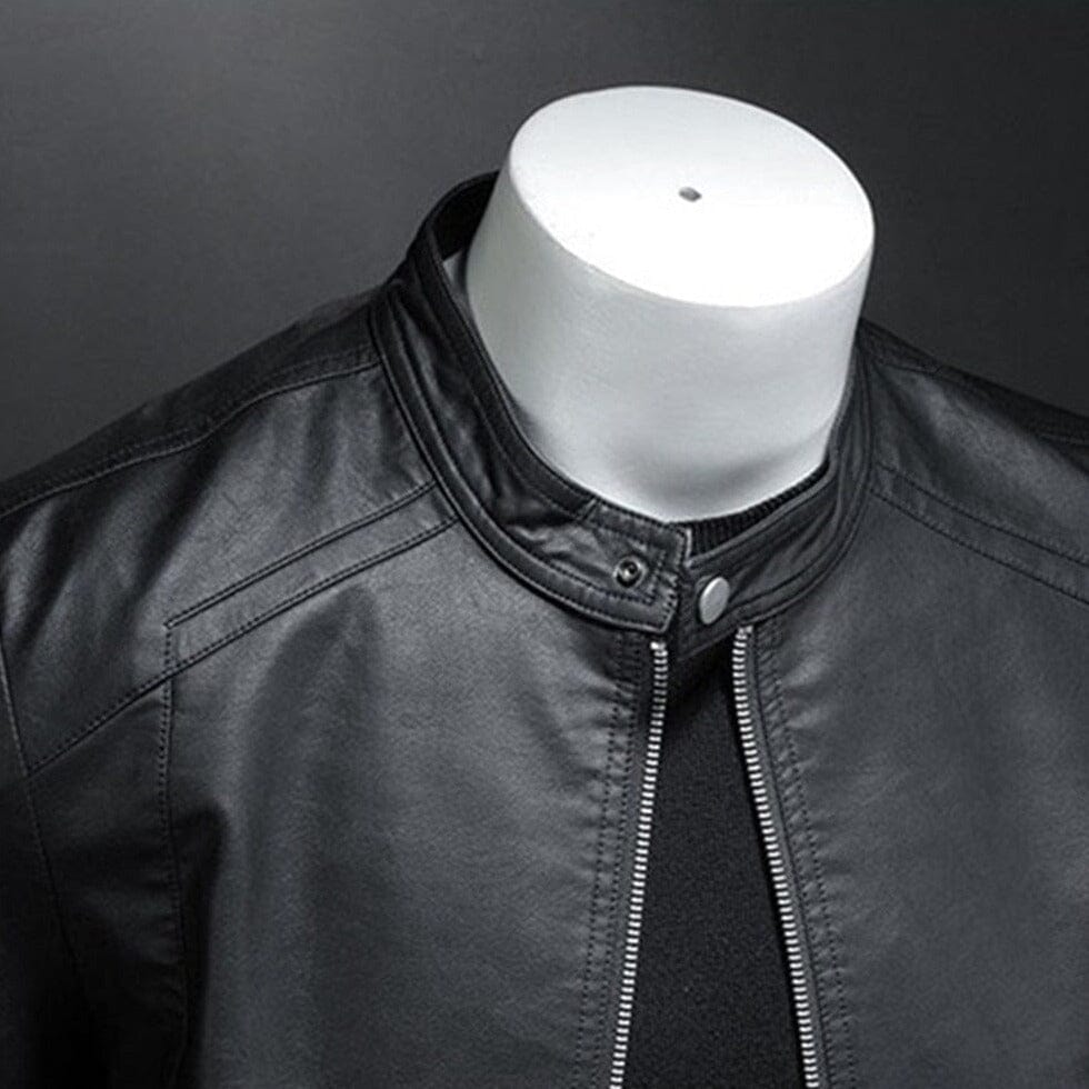 Jaqueta Masculina de Couro Classic Sampaio®